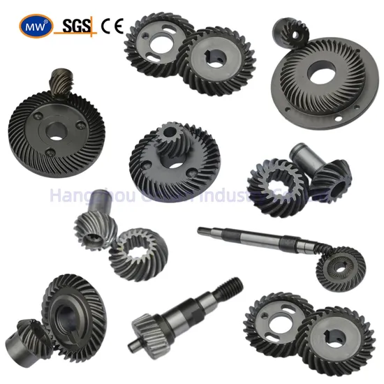 Spur Worm Helical Hypoid Bevel Pinion Gear for Industrial Usage