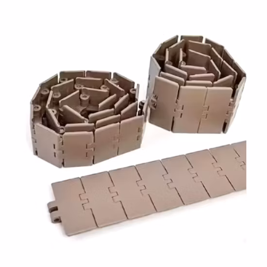 Chaîne de convoyeur à dessus plat en plastique (TS550SS