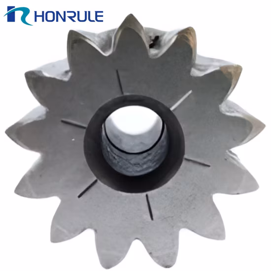 Engrenage droit en aluminium de haute précision personnalisé pour équipement automatique